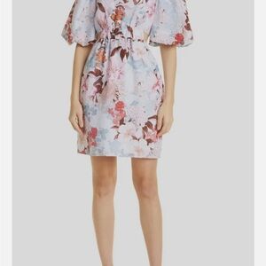 Cara Cara Multicolor Floral Mini Dress